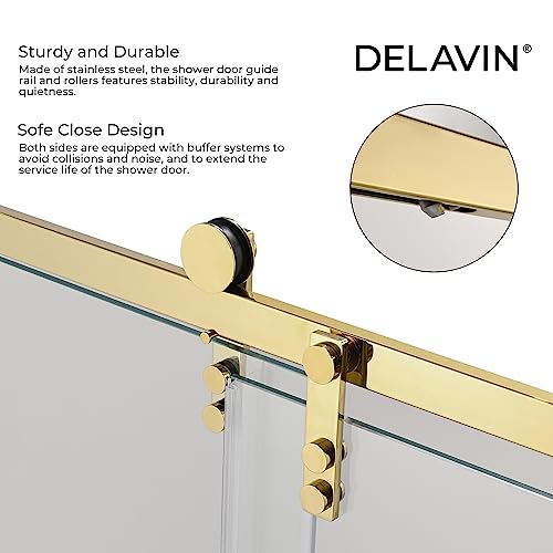 Sliding Glass Door 56-60" W x 59" H Frameless Sliding Bathtub Door, Tub Shower Door, Bathtub Glass Door, Bathtub Shower Door, 5/16" (8mm) Certified Clear Tempered Glass, Stainless Steel Frame, Matte Black