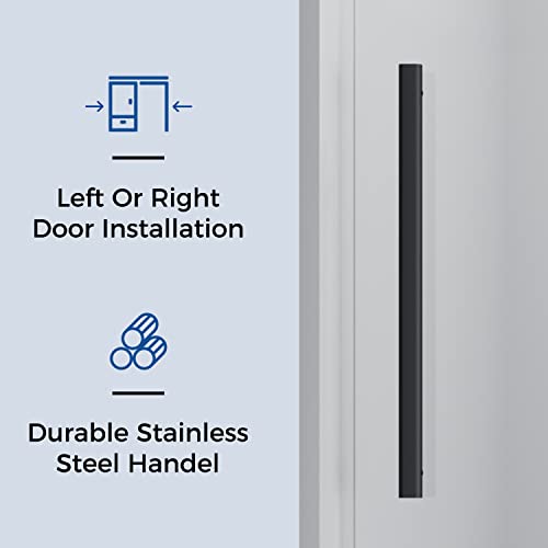 Sliding Glass Door 56-60" W x 59" H Frameless Sliding Bathtub Door, Tub Shower Door, Bathtub Glass Door, Bathtub Shower Door, 5/16" (8mm) Certified Clear Tempered Glass, Stainless Steel Frame, Matte Black