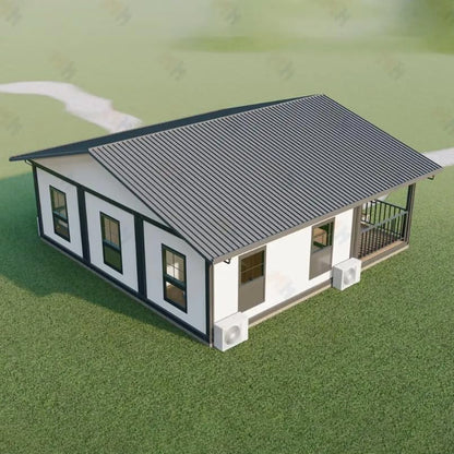 Prefab Mobile Container Home w/Bathroom – Kitchen, 2-3 Bedroom Modern Living Rooms + Pre-Wired (20FT)