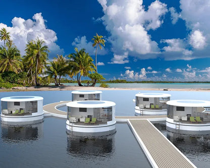 Submarine Boat -  1bed 1Bath, kitchen and living room.