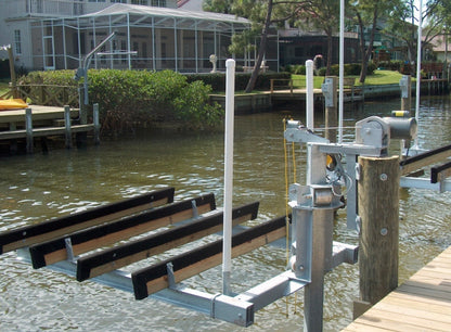 Jet Ski Lift 1200LB Pile Mount Lake Lift 10ft Direct Drive